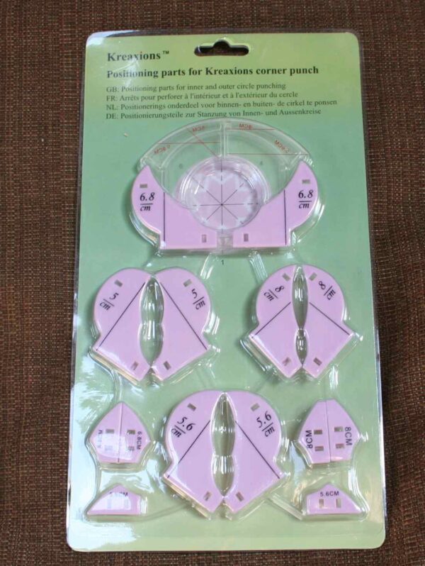 Kreaxions Positioning Parts for Corner Punch