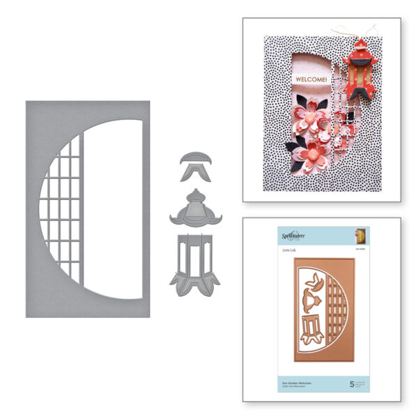 Zen Garden Welcome Etched Dies