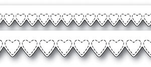 Stitched Heart Borders