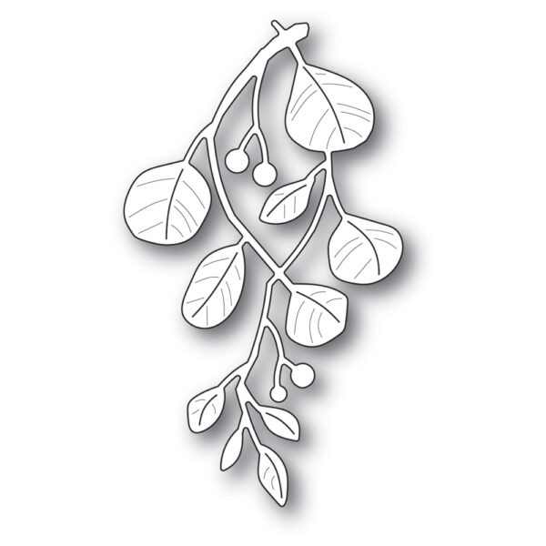 Holiday Mistletoe craft die