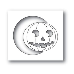 Smiling Jack o Lantern craft die