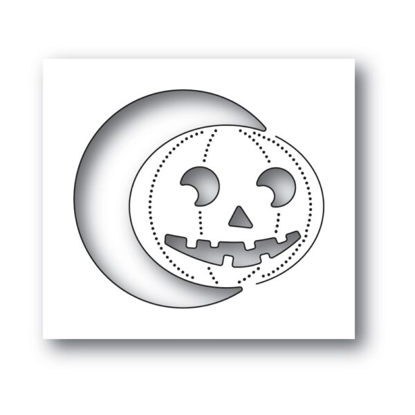 Smiling Jack o Lantern craft die