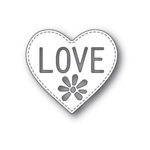 Love Heart craft die