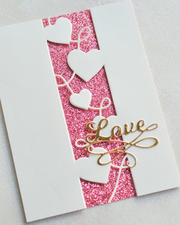 Love Flourish craft die - Image 2