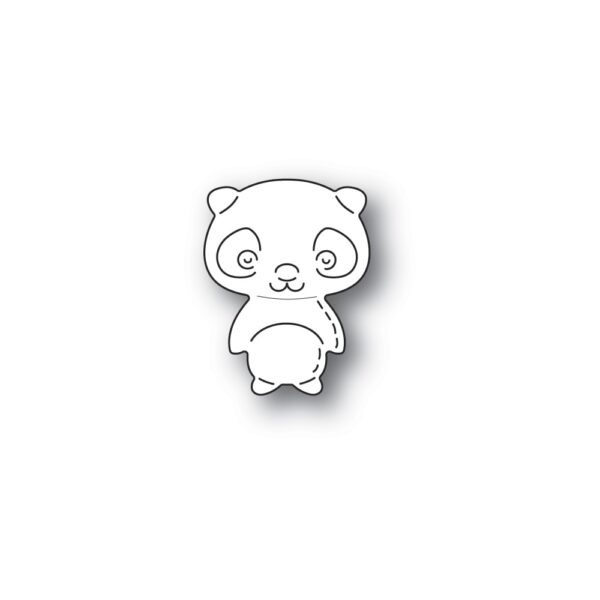 Whittle Panda craft die