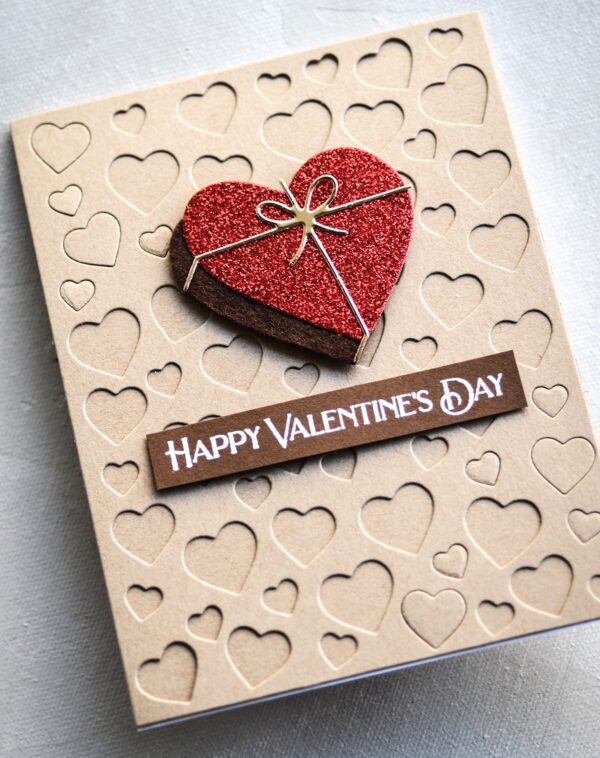 Heart and Bow craft die - Image 2