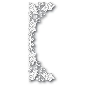 Bright Holly Tall Curve Border craft die