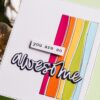 Wave Ribbon Collage Die