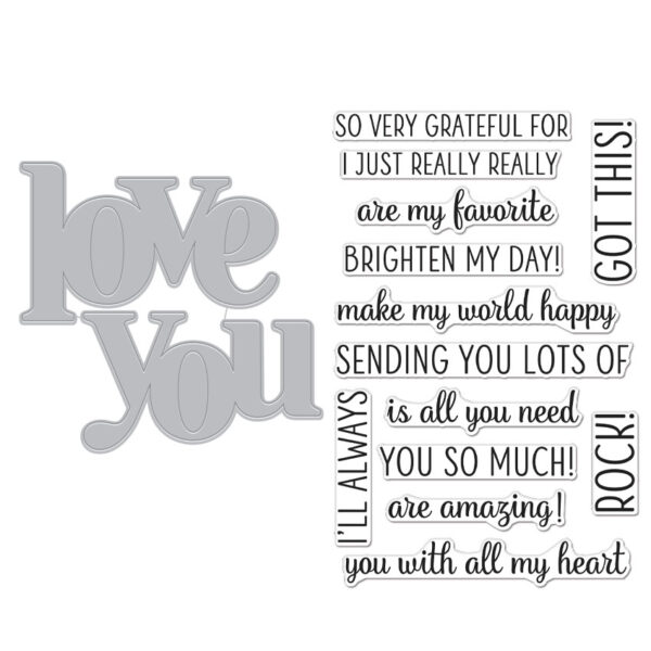 Love You Stamp & Cut XL