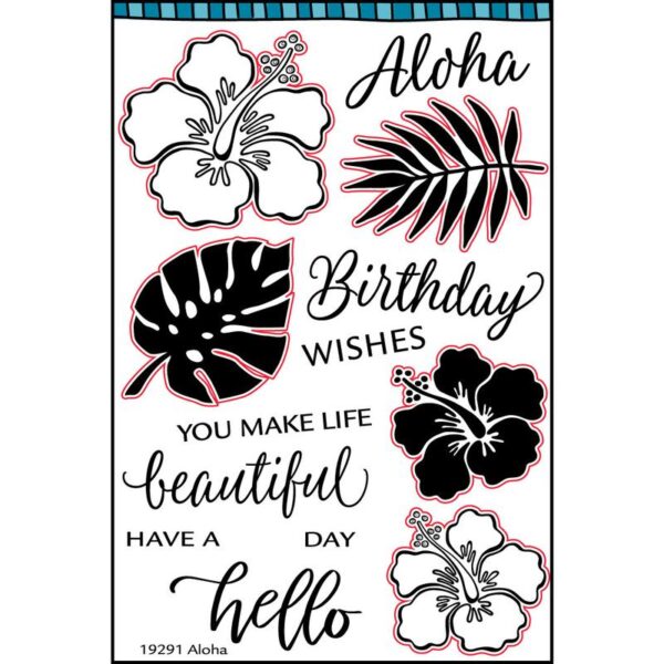 Aloha/Hibiscus Stamp Set