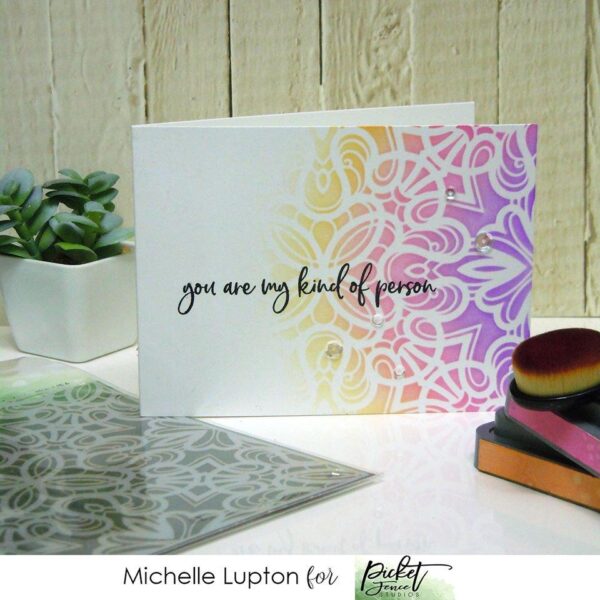 Fancy Flourish Stencil - Image 2