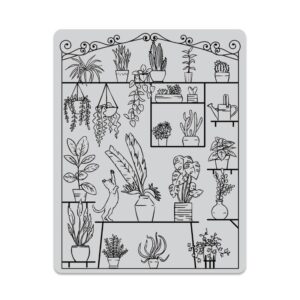 Greenhouse Peak-a-Boo stamp