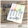 I Work For Watercolor Stamp Set - Image 2
