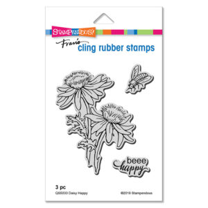 Daisy Happy Cling Stamps
