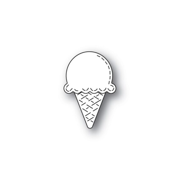 Whittle Ice Cream Cone PoppyStamps