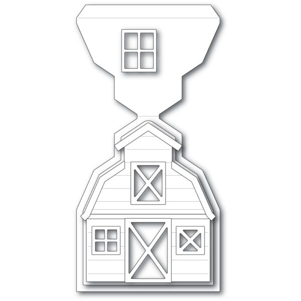 Country Barn Pop Up Easel Die PoppyStamps