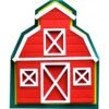 Country Barn Pop Up Easel Sample