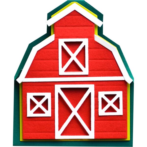 Country Barn Pop Up Easel Sample