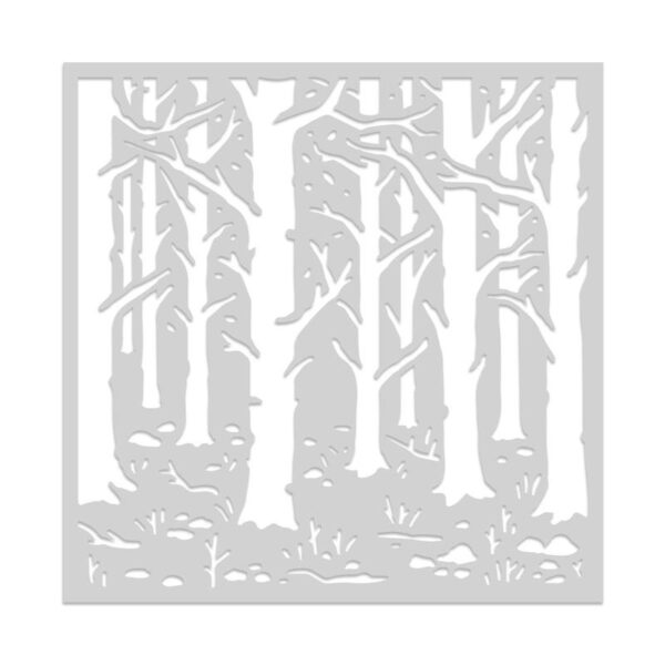 Hero Arts Woodland Forest Stencil